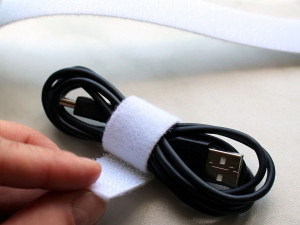 Suchý zip šíře 20 mm černý oboustranný BREX