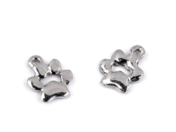 Přívěsek mini tlapka 8x10 mm