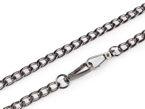 Řetízek na kabelky a mobilní telefony s karabinou délka 120 cm