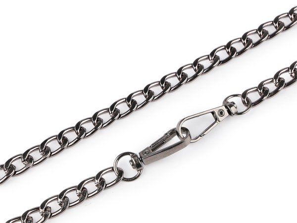 Řetízek na kabelky a mobilní telefony s karabinou délka 120 cm