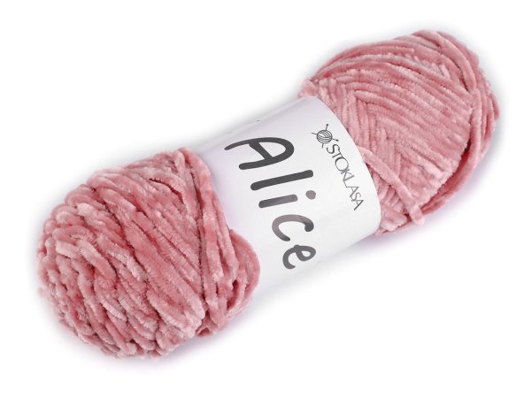 Pletací žinylková příze Alice 100 g