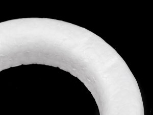 Věnec Ø14,5 cm polystyren seříznutý 2. jakost
