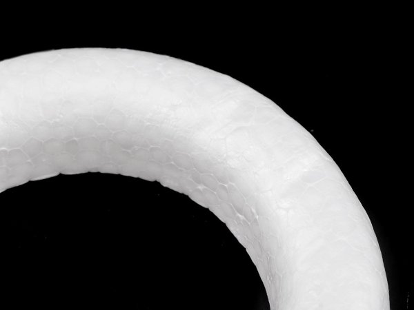 Věnec Ø14,5 cm polystyren seříznutý 2. jakost