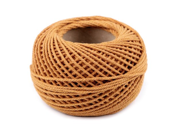 Bavlněná příze macrame / háčkovací 40 g