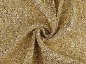 Dekorační třpytivá látka s kovovým lesklým povrchem