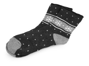 Dámské / dívčí vánoční ponožky v dárkové kouli s kovovou vločkou
