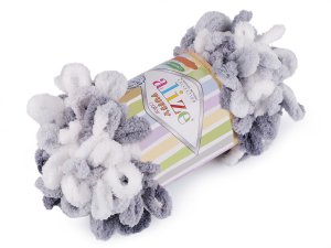 Pletací příze Alize Puffy color 100 g