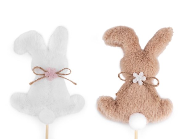 Zápich plyšový zajíček