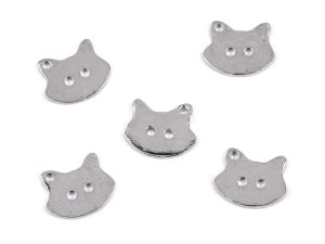 Přívěsek mini kočka 8x10 mm