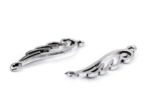 Ozdobný díl / přívěsek křídlo 9x32 mm