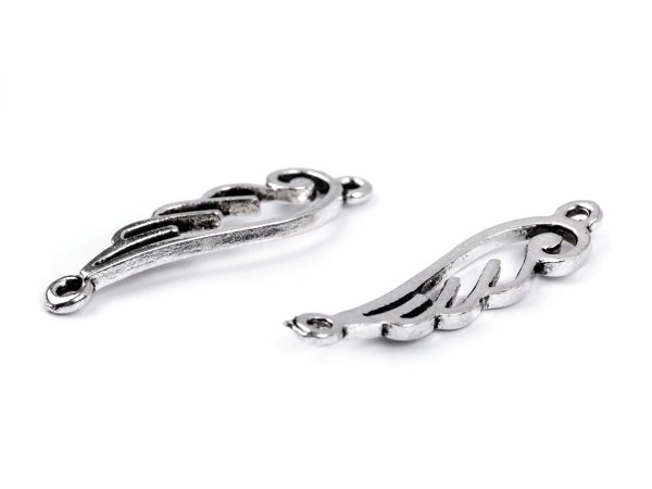 Ozdobný díl / přívěsek křídlo 9x32 mm