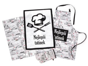 Kuchyňská sada - nejlepší maminka, babička, tatínek
