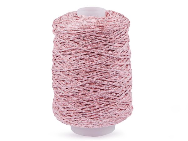 Pletací příze Chic s lurexem, macrame 300 g