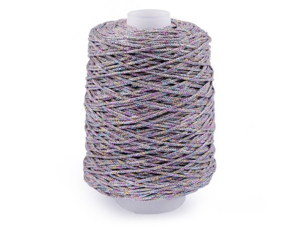 Pletací příze Chic s lurexem, macrame 300 g