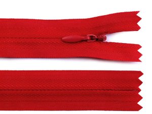 Zip skrytý nedělitelný 3 mm délka 18 cm