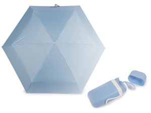 Skládací mini deštník s pevným pouzdrem