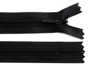 Zip skrytý nedělitelný 3 mm délka 20 cm