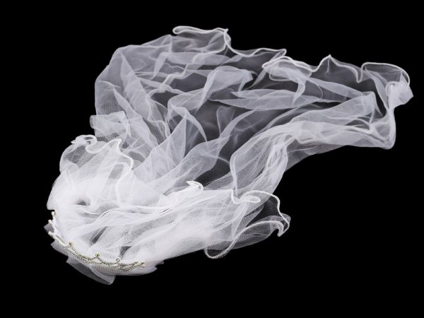 Čelenka / korunka do vlasů se závojem