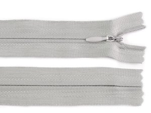 Zip skrytý nedělitelný 3 mm délka 18 cm