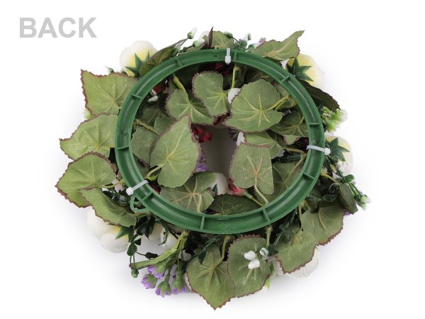 Květinový věnec pryskyřník Ø28 cm