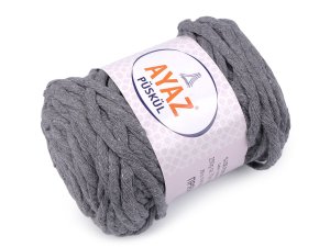 Bavlněná pletací příze Püskül 250 g, na macrame