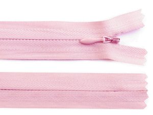 Zip skrytý nedělitelný 3 mm délka 18 cm