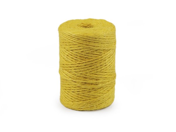 Jutový provázek Ø2 mm k pletení a háčkování i na balení