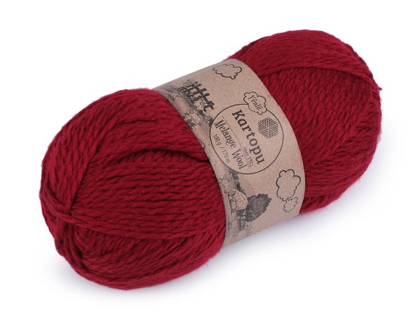 Pletací příze Melange Wool 100 g