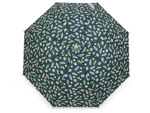 Dětský vystřelovací deštník - 3 zelenočerná vesmír