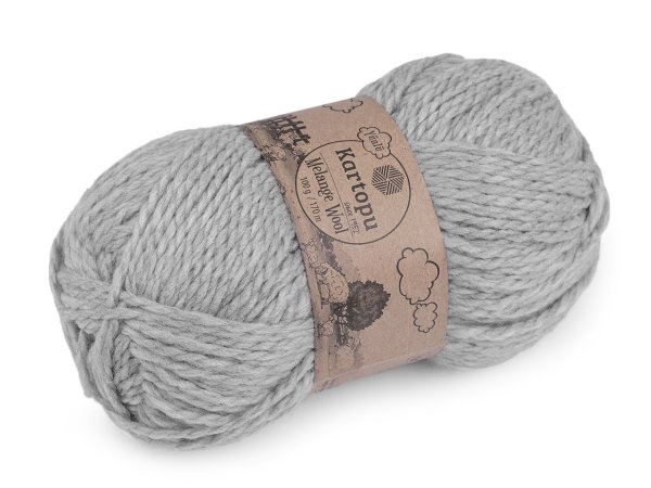 Pletací příze Melange Wool 100 g