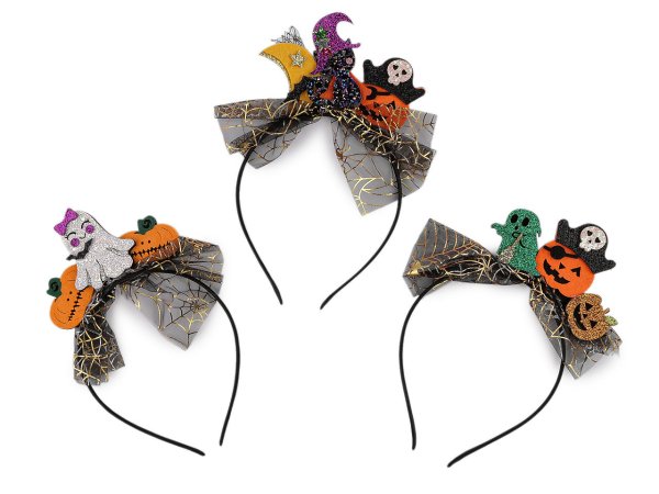 Čelenka do vlasů Halloween / čarodějnice