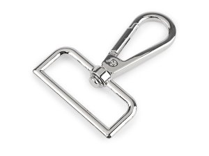 Karabina kovová otočná, průvlek 38 mm