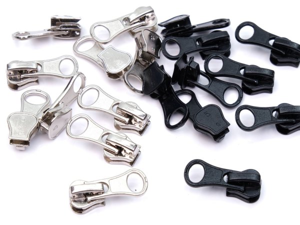 Jezdec ke kostěným zipům PH5 5mm autolock černý