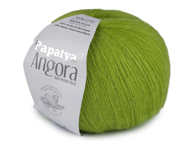 Pletací příze Papataya Angora 100 g
