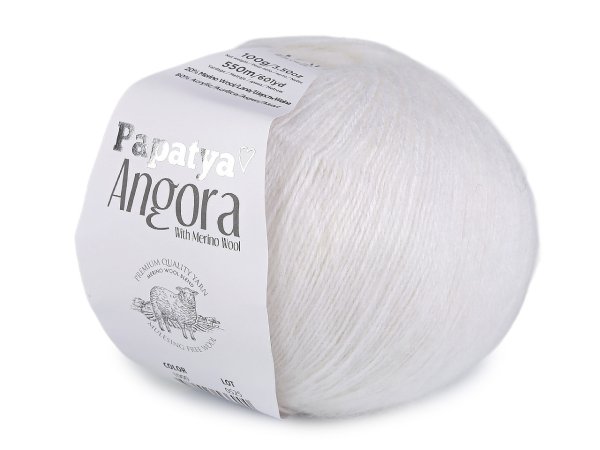 Pletací příze Papataya Angora 100 g