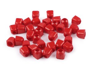 Plastová koncovka Ø5 mm - 4 červená