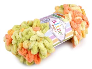 Pletací příze Alize Puffy color 100 g