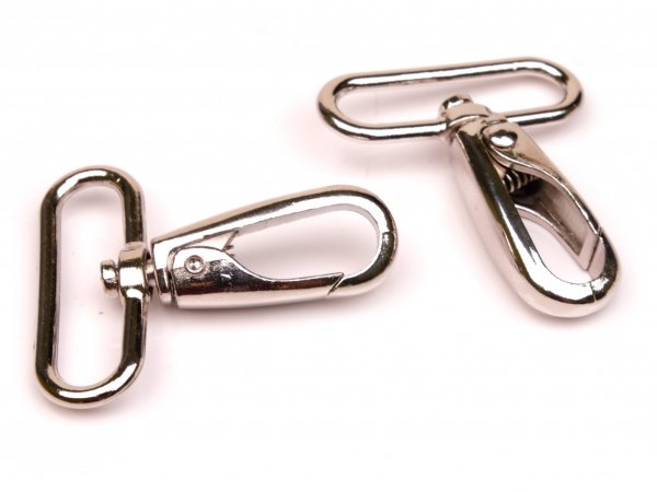 Karabina kovová otočná průvlek 40 mm