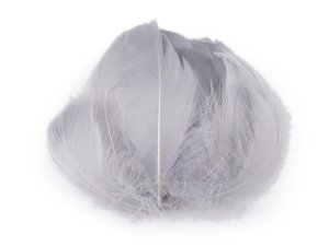 Pštrosí peří délka 6-11 cm
