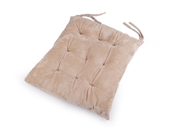 Sametový podsedák na židli