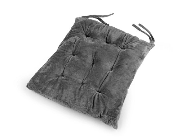 Sametový podsedák na židli