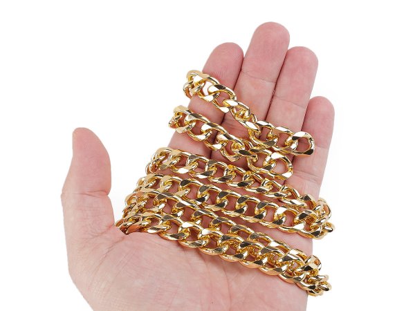 Řetěz plochý šíře 14 mm, metráž