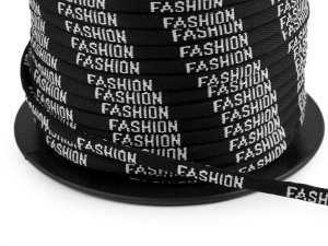 Oděvní šňůra s duší fashion šíře 6 mm