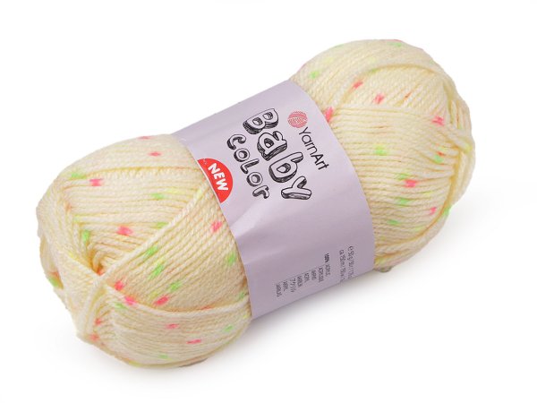 Pletací příze Baby Color 50 g