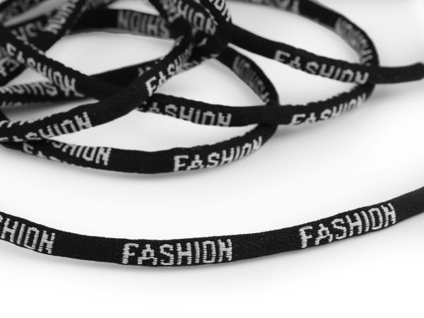 Oděvní šňůra s duší fashion šíře 6 mm