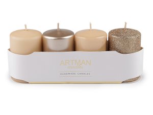 Adventní svíčky válec Ø6 cm