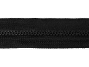 Kostěný zip šíře No 5 délka 45 cm bundový