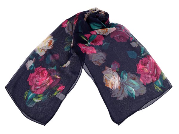 Letní šátek / šála 50x155 cm