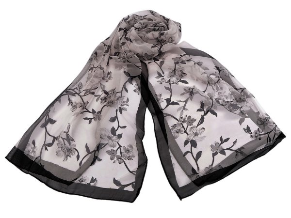 Letní šátek / šála 50x155 cm