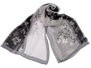 Letní šátek / šála 50x155 cm